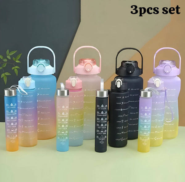 Water Bottle Set  High Quality Plastic Material